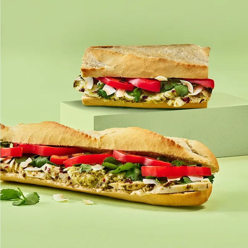 Thai Style Chicken Baguette is here