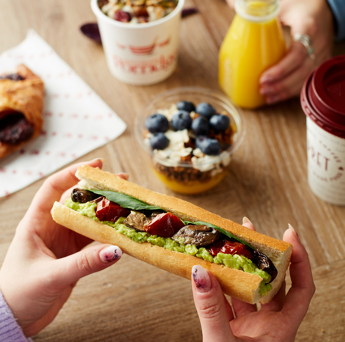 Vegan Breakfast Baguette