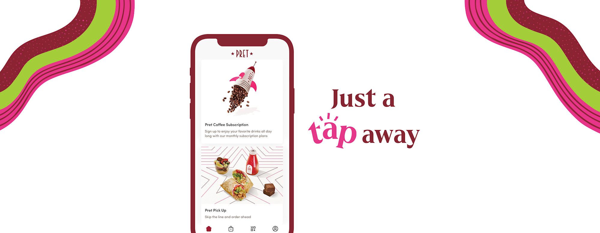 Say hello to the new Pret app