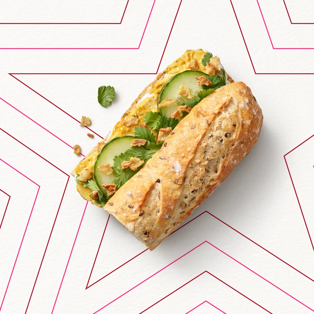 Coronation Chicken Half Baguette