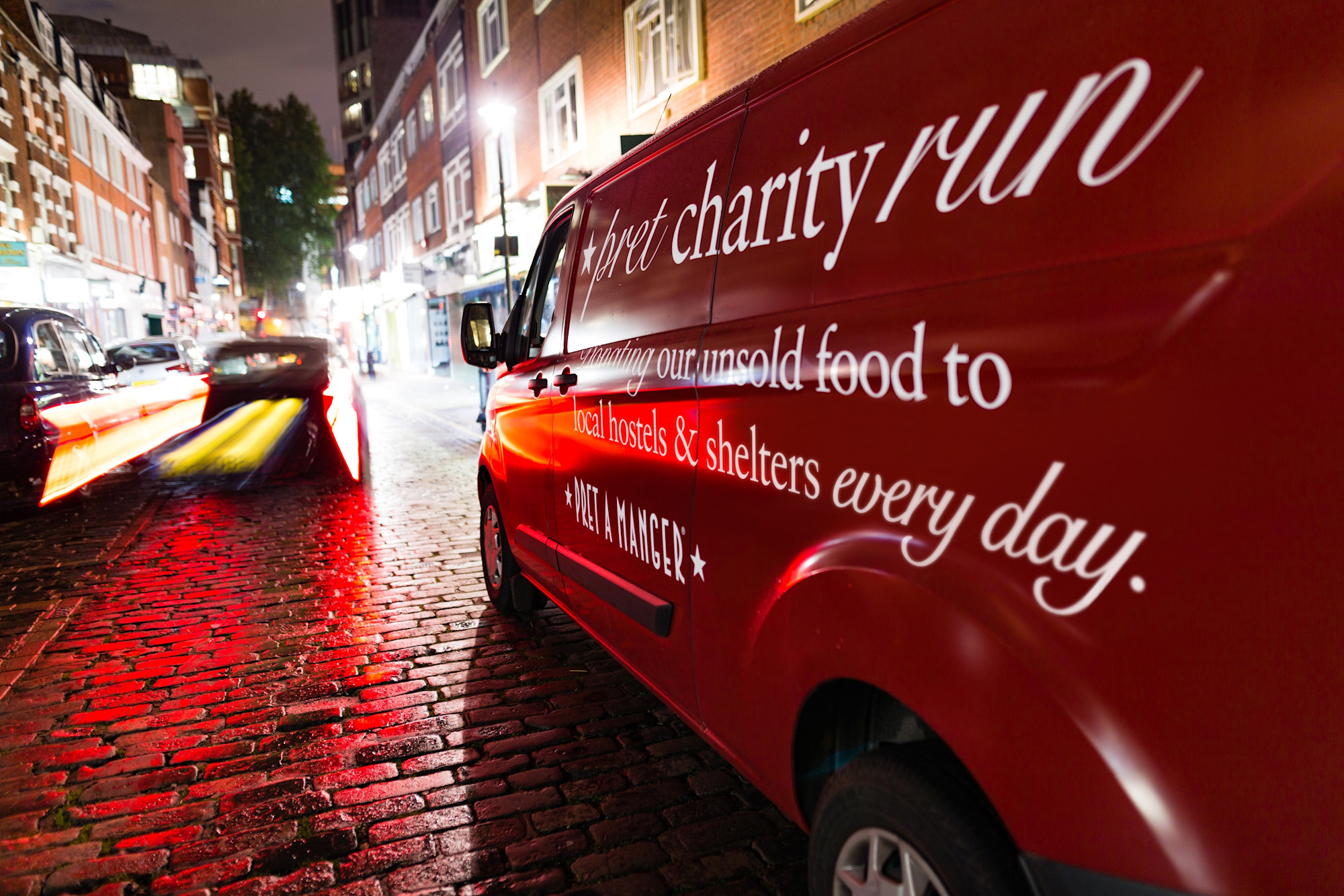 Pret Charity Van