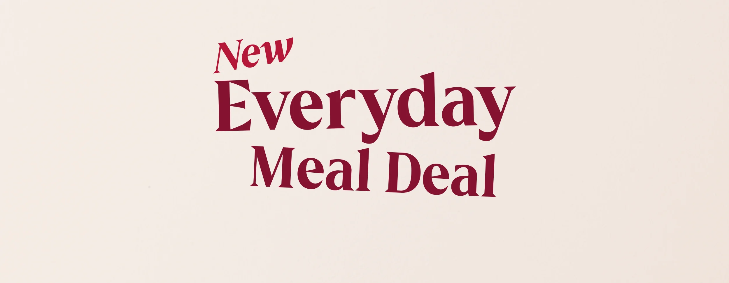 Introducing: Pret’s Everyday Meal Deal