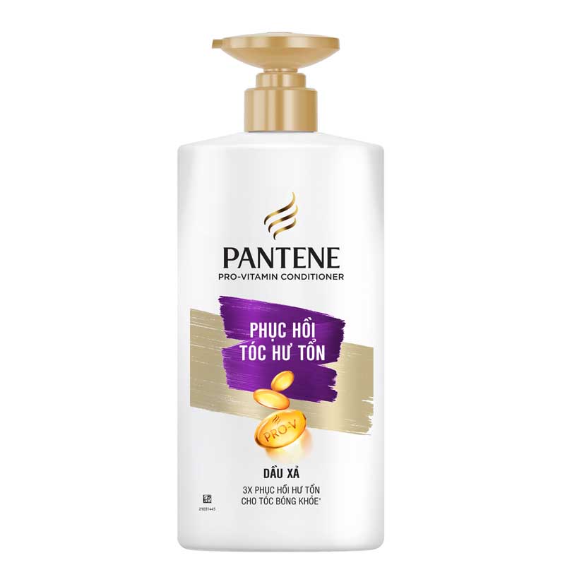 Dầu xả Pantene Pro‑Vitamin Damage Repair chuyên chăm sóc tóc hư tổn