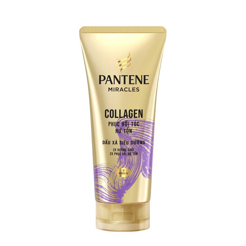 Dầu xả siêu dưỡng Pantene Pro‑V, giúp phục hồi hư tổn và tái tạo sức sống cho mái tóc