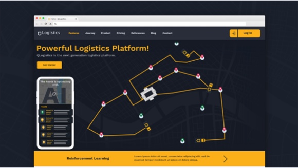 QLogistics website is online!