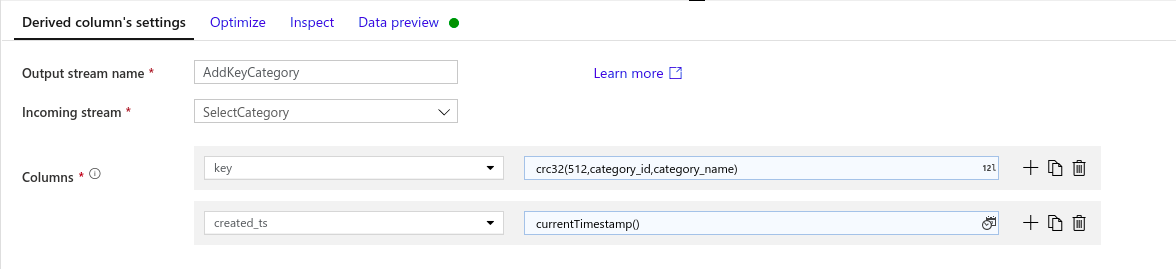 Adding Columns