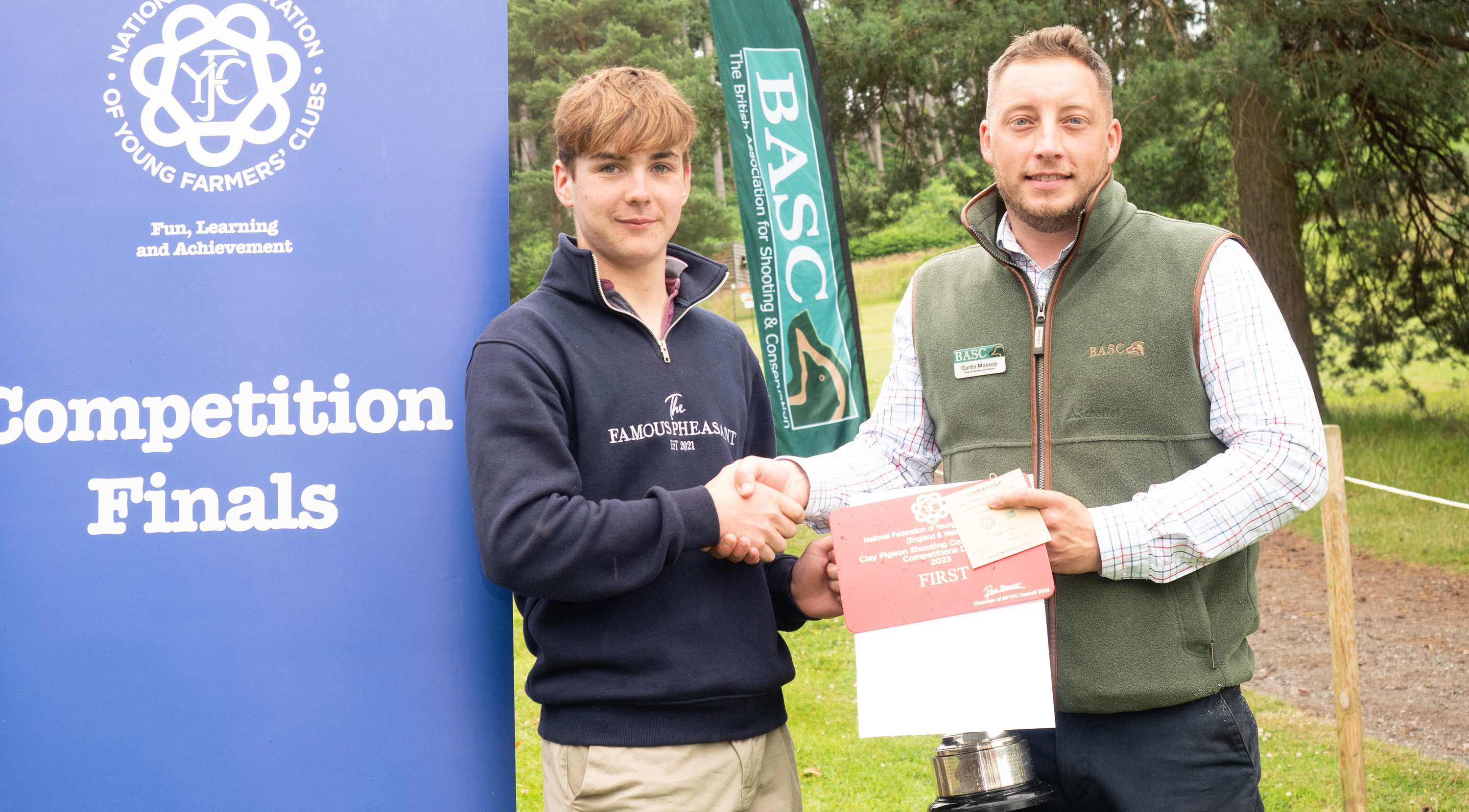 Clay Pigeon Shooting 2023 Winner 17 and Under