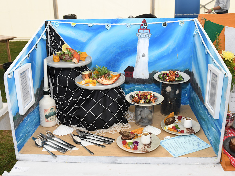 Cookery - winning meal Pembs 2025