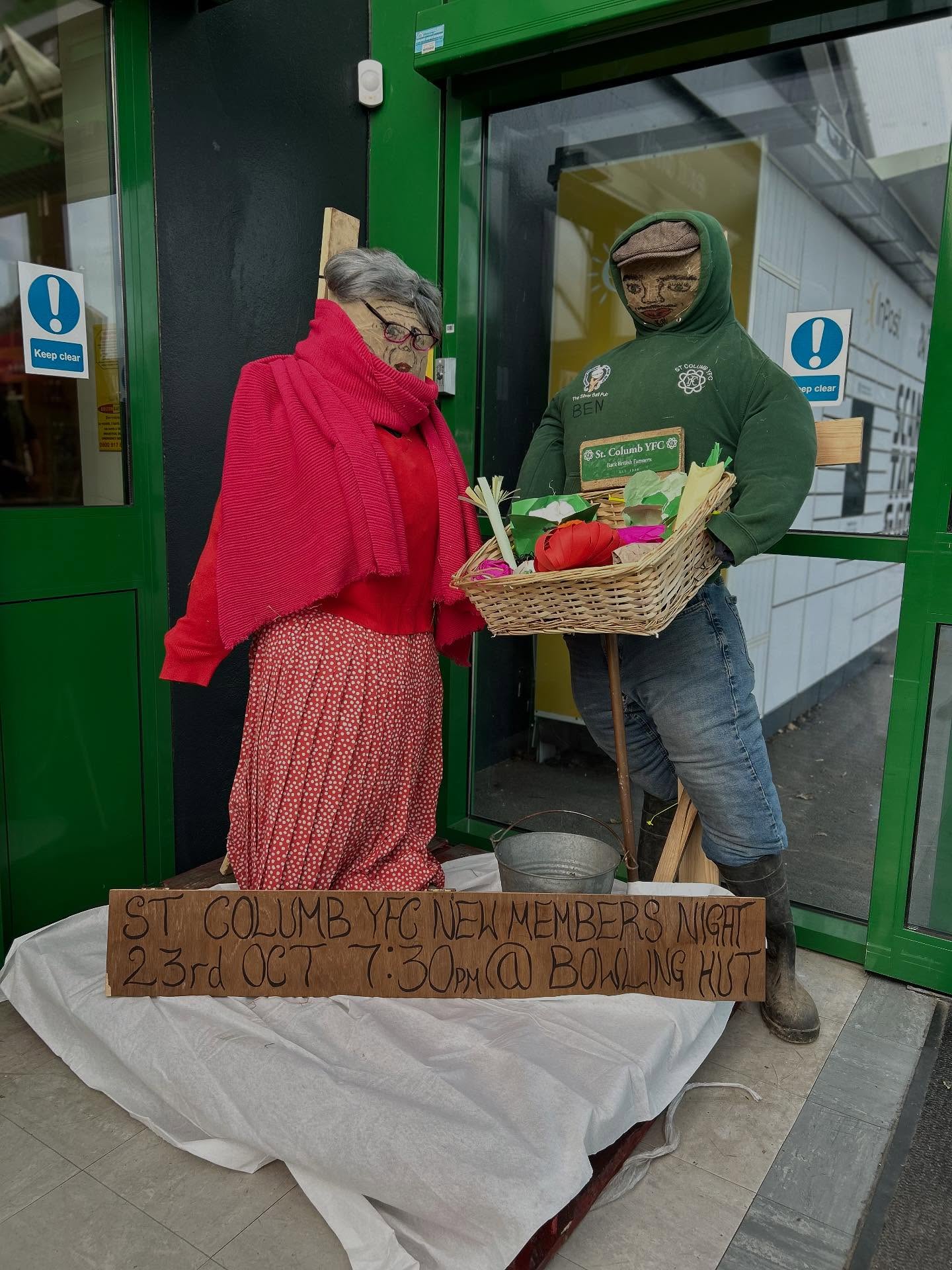 St Columb YFC Scarecrow