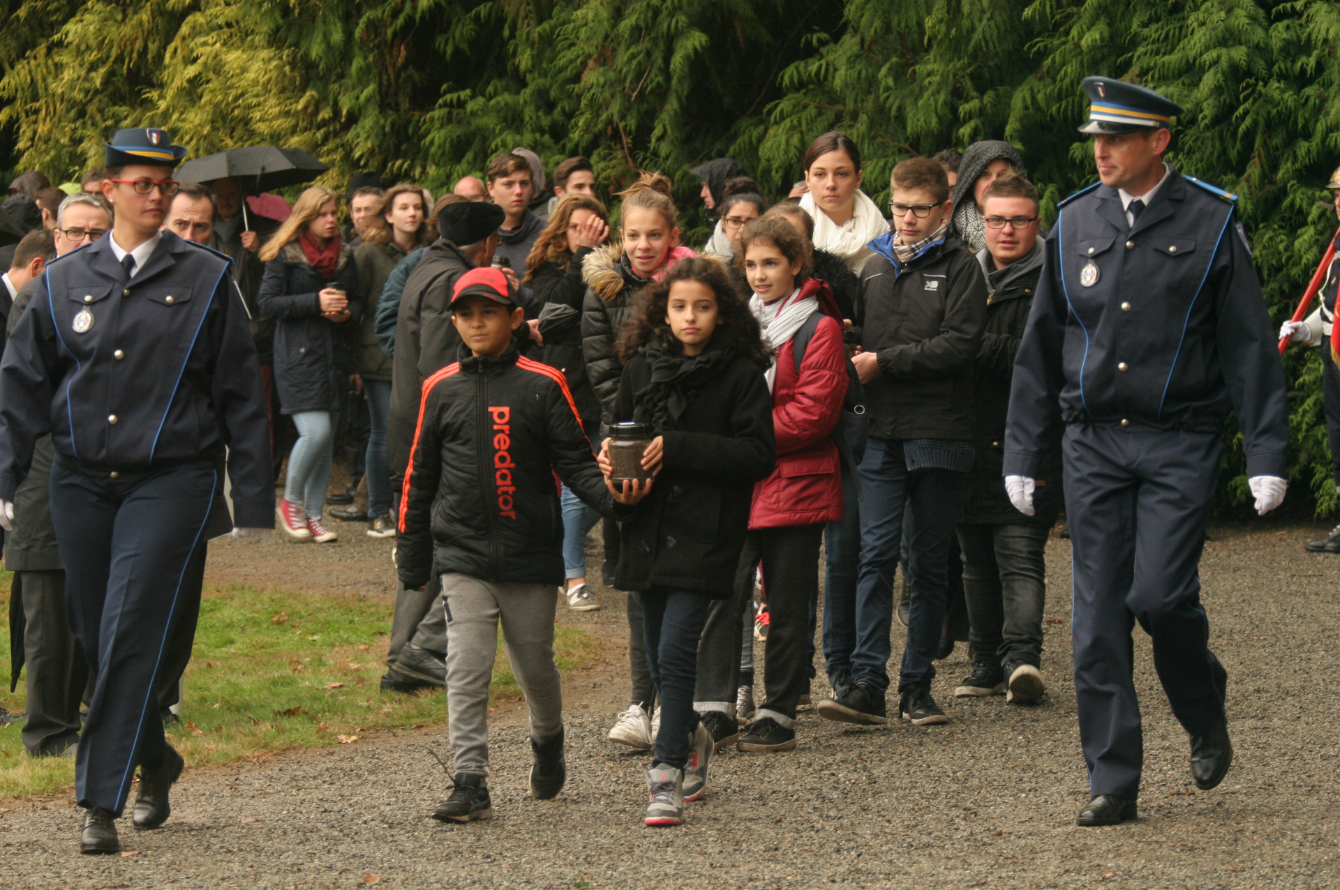 Cérémonie de remise des terres du 23 octobre 2016