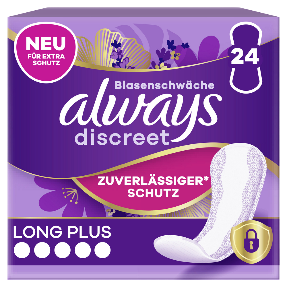 ALWAYS DISCREET Inkontinenz Slipeinlagen Plus 24 stuck