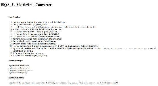 Metric Converter Microservice