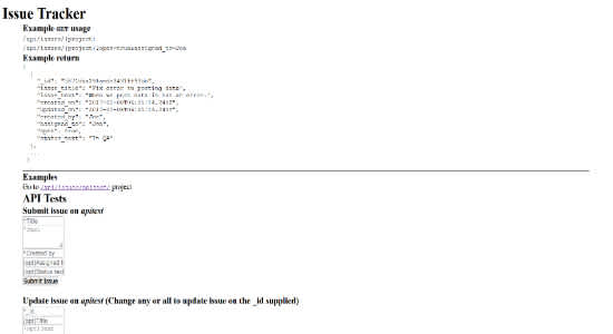 Issue Tracker
