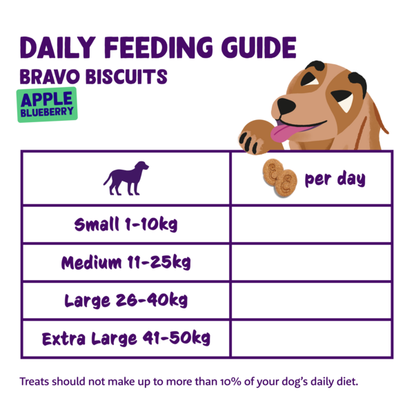Feeding guidelines - DOG_JR-AD-SR_BISCUIT_APPLE10-BLUEBERRY1 - EN