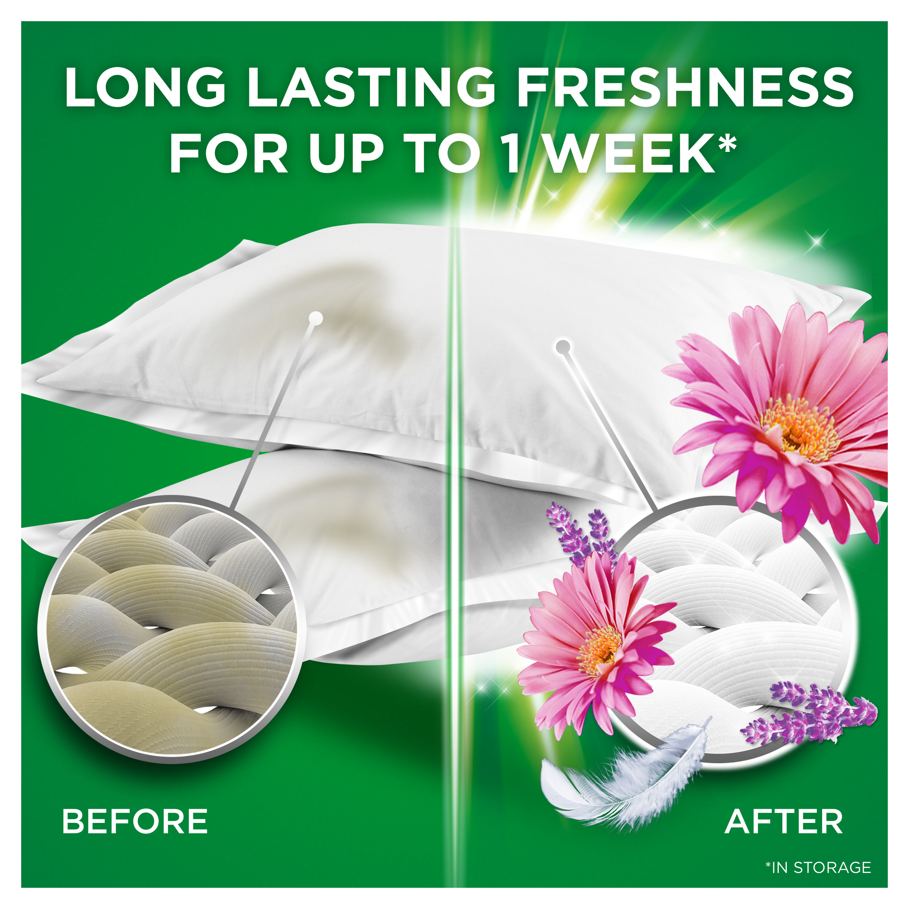 Freshen Clothes With Ariel Platinum Pods® + Touch Of Lenor