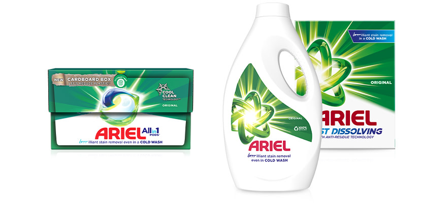 Ariel Laundry Products