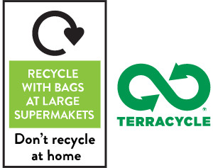 Recycle Instuction & Terracyclye Symbol