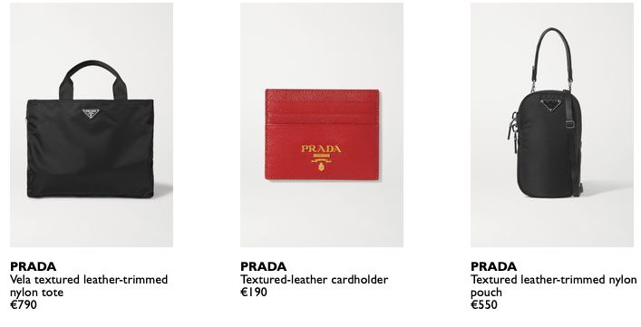 Prada & Miu Miu bags