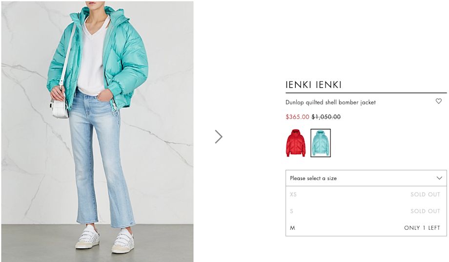 Ienki Ienki Dunlope Jacket - turquoise blue
