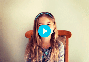 We asked how she would define her parents....her answers were amazing.
