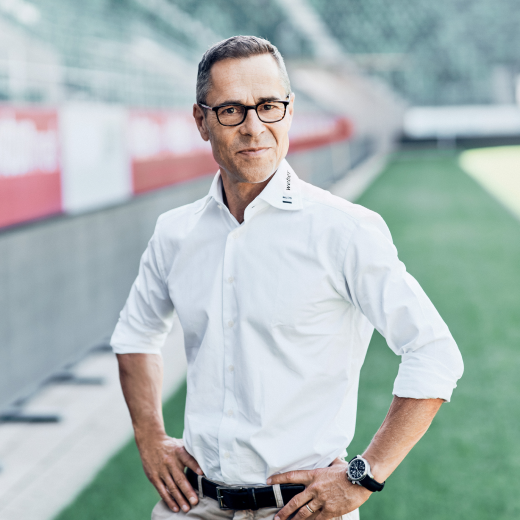 Matthias Hüppi
Präsident des FC St. Gallen Matthias Hüppi
Präsident des FC St. Gallen