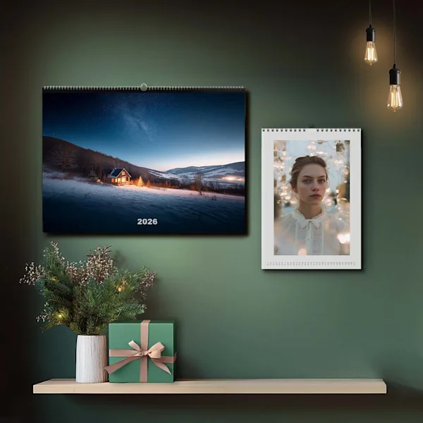 Photo Calendar in XMAS ambience
