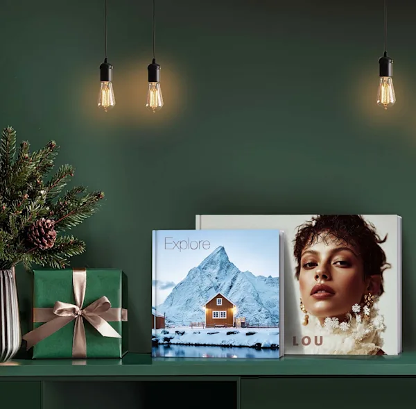 Coffee Table Book Xmas motif