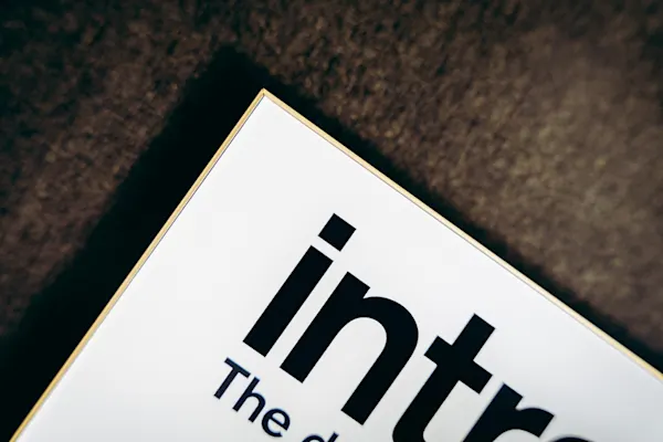 Slimline Frame close up of wall art with golden slimline frame