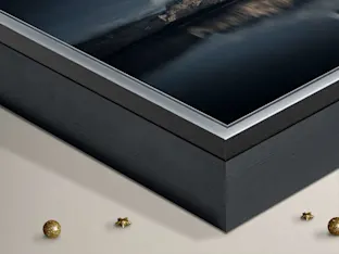 XMAS 2023 | Product Tiles Section > Shadow Box Frame close up of a shadow box frame.