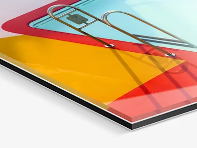 Fine Art pigmentprint onder acrylglas Kunstdruk onder acrylglas met zoomfunctie op de rand.