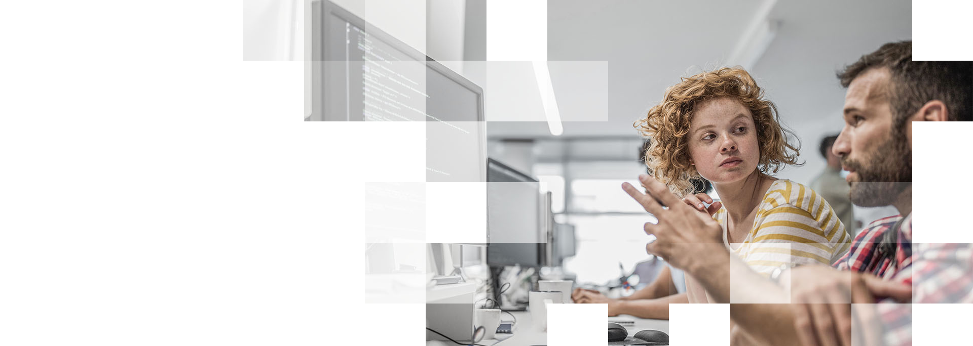 Background Solutions Hero Snowflake