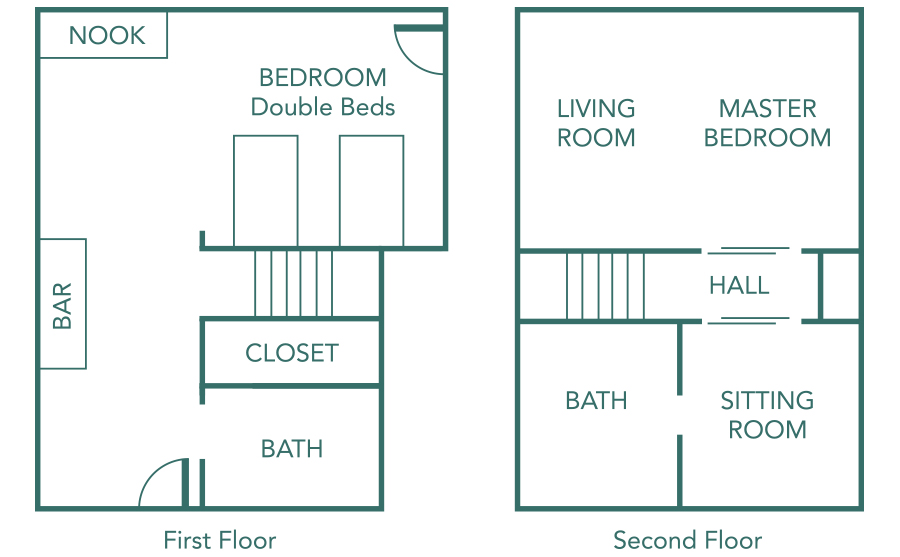 Penthouse Suite 802 Floor Plan 