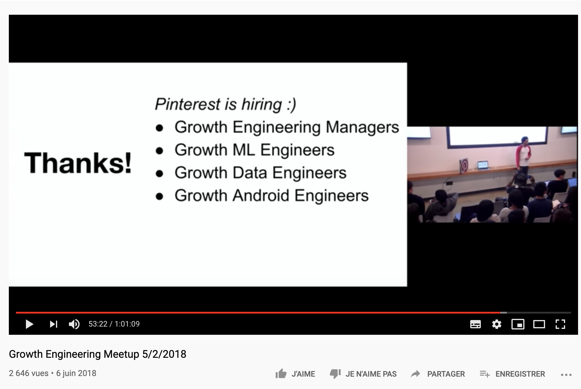 Le Growth Engineering Chez Pinterest