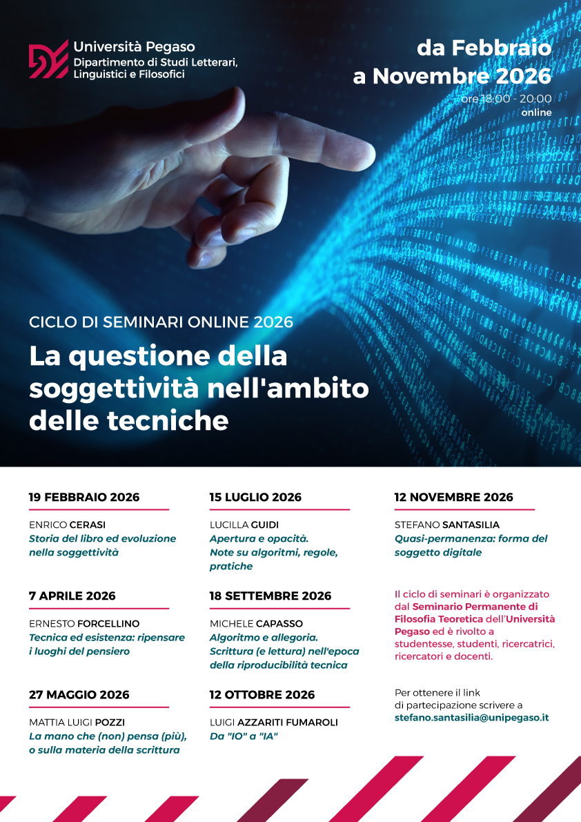 La questione della soggettività nell'ambito delle tecniche