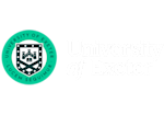 University of Exeter Crest Logo RGB Uni Landscape Neg Lrg