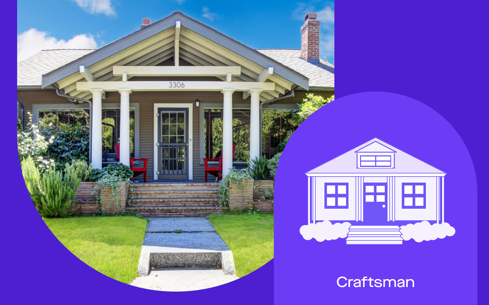 Image of Craftsman style homes in Austin, Texas