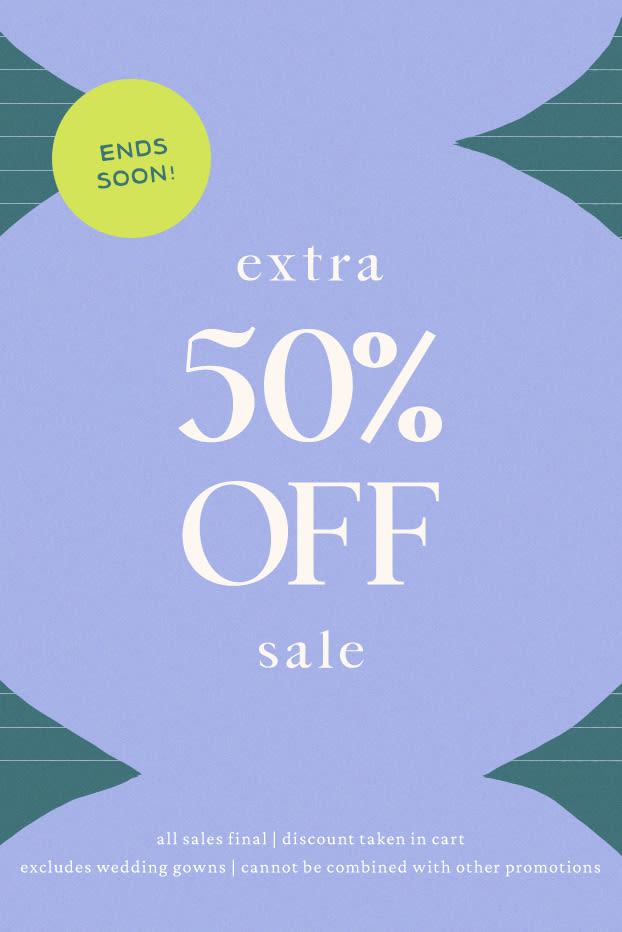 extra 50% off sale items