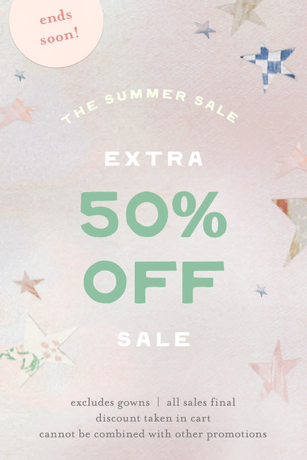 extra 50% off sale items