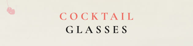 cocktail glasses