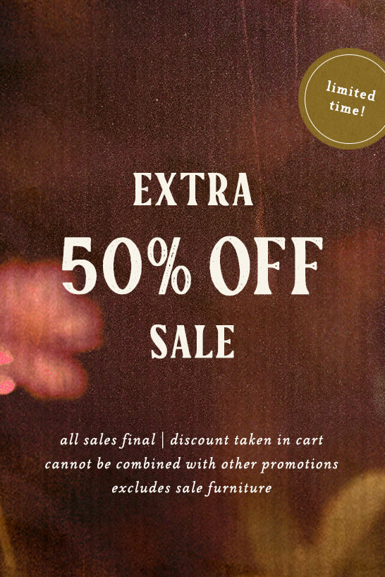 extra 50% off sale items