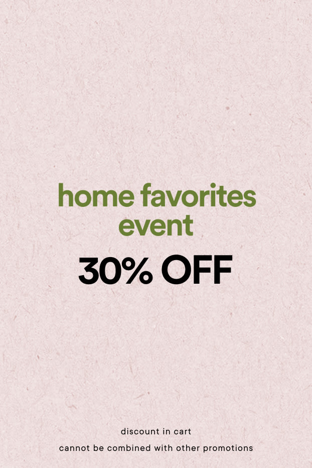 shop 30% off the home favorites event