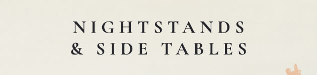 nightstands & side tables