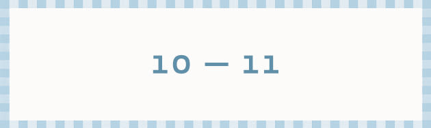 10 - 11