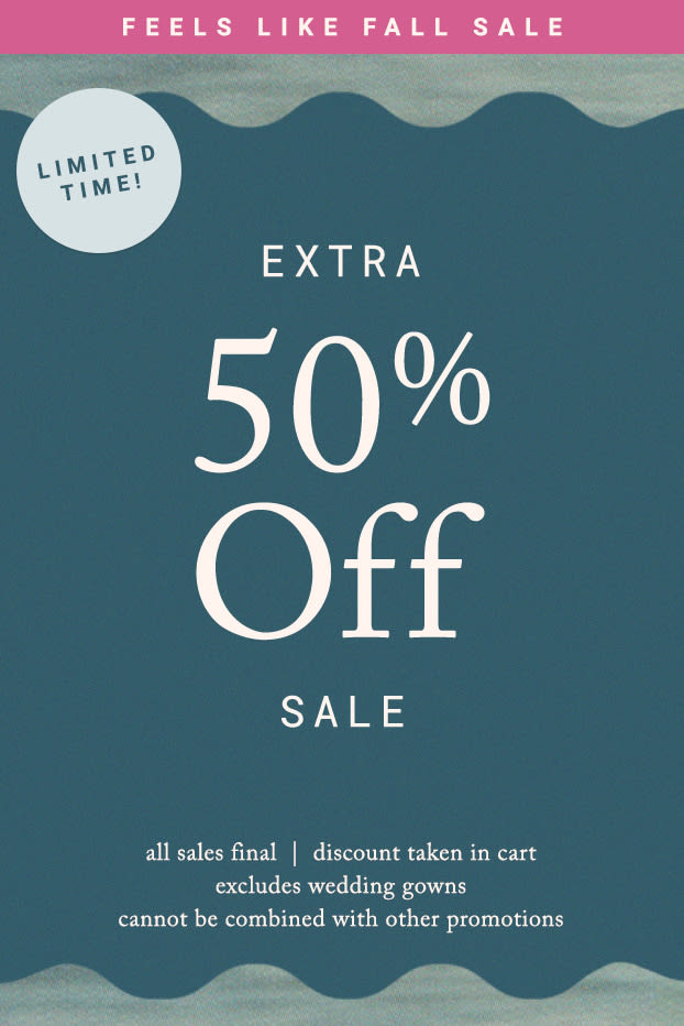 extra 50% off sale items