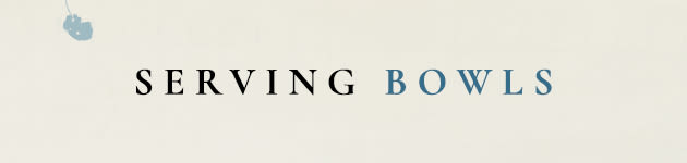 serving bowls
