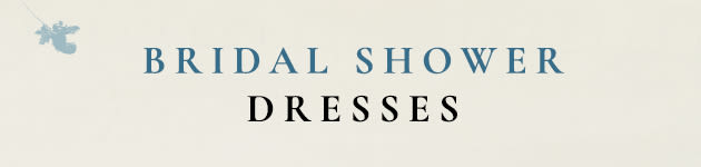 shop bridal shower dresses