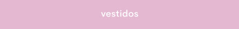 Pink banner with white text reading "dresses" centered on a mauve background