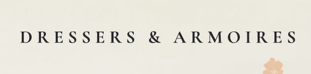 dressers & armoires