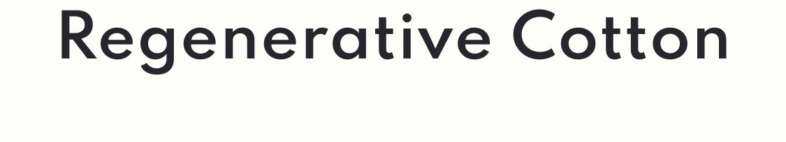 regenerative cotton