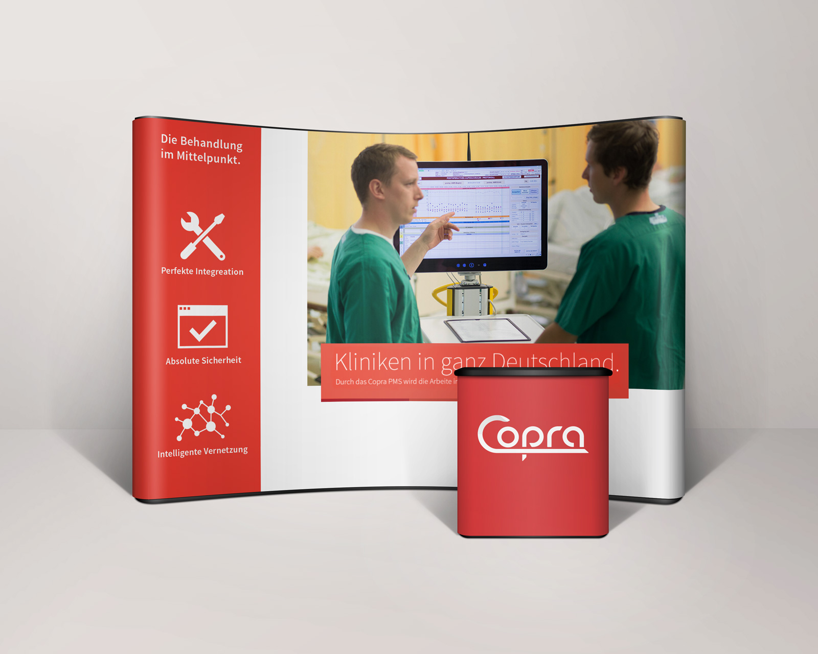 Copra small booth for fairs